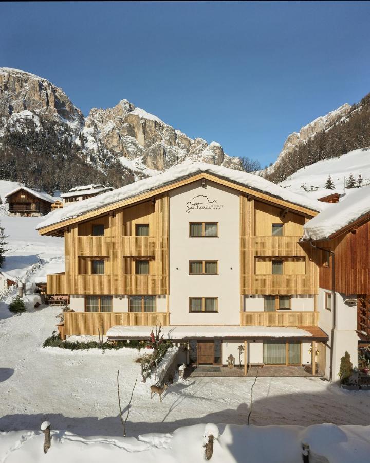 Residence Settsass Colfosco Buitenkant foto